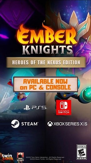 Ember Knights Official Console Release Trailer