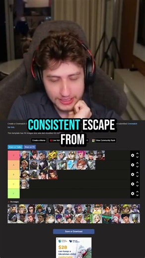 Overwatch Season 1 DPS Carry Tier List P5 #overwatch