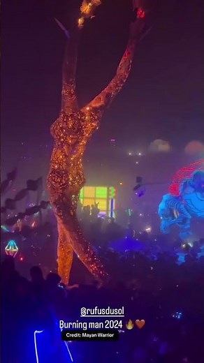 Rufus du Sol at Burning Man 2024 from Mayan Warrior