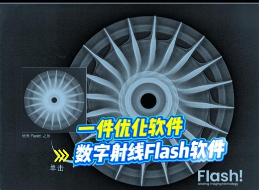 数字射线 Flash 软件｜一键智能成像