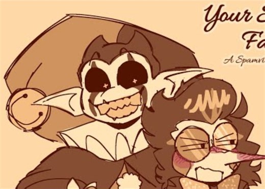 【Deltarune动画/授权代发/中字】你蠢蠢的小脸蛋（Jevil ♥ Spamton ）[简介有故事背景介绍]