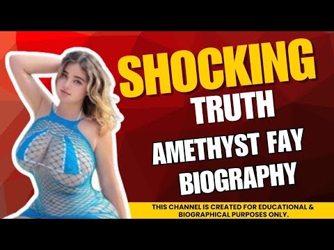 Amethyst Fay .🌳All Curvy Mode bio Body Positivity Wiki & Biography Bio, Career, Age, #curvy #model