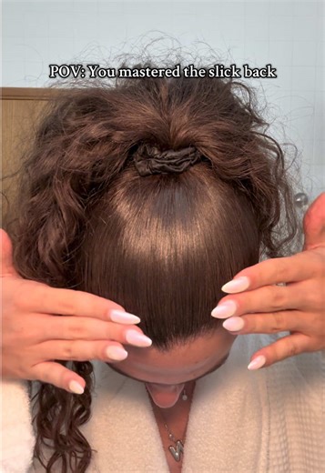 I’ve definitely mastered them! Slick backs for life! #slickbackponytail #slickbacktutorial #slickbackhairstyle #hairtutorials #foryou @Not Your Mother's @Unbrush