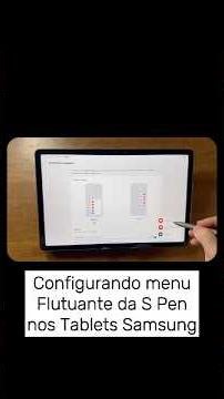 Setting up the S Pen floating menu on Samsung Tablets #review #tablet #samsung #tech #shorts