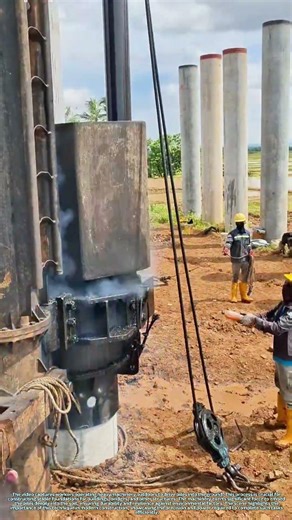 Driving Foundations Deep: How Heavy Machinery Shapes Modern Infrastructure