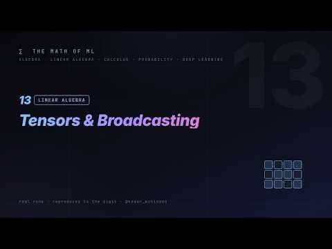 13. Principal Component Analysis (PCA) | Maths for Machine Learning