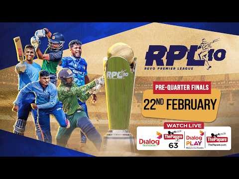 Revo Premier League T10 2026 – Pre-Quarter Finals – Day 2