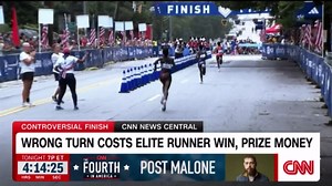 Wrong turn meters from finish line costs elite runner $10k and chance to defend her title
