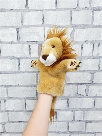 Vintage Stuffed Lion Plush Toys 12" Kids Gift Leo Hand Puppet Collectible Childrens Toy - Etsy Canada