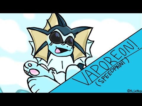 VAPOREON! speedpaint