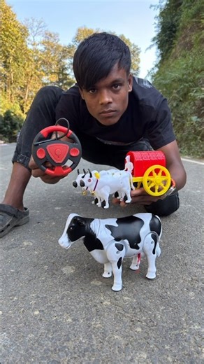 Remote Control Cow & Cow Gadi Unboxing 😱 | Funny RC Toy 🔥