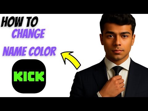 How to Change Name Color in Kick (2025 Guide)