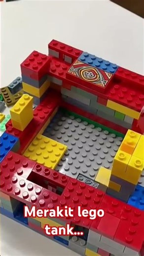merangkai lego tank #lego #legostarwars