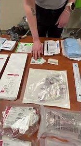 Arterial Line Set Up Part 1