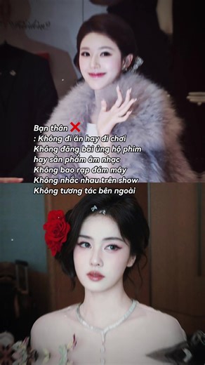 Khoảng thời gian ngày xưa Bạch Lộc và Triệu Lộ Tư đóng chung Phượng Tù Hoàng (2018) còn thấy có tương tác bên ngoài, chứ sau này không hề có luôn. Hai người này chỉ khi nào đi show chung hay đi sự kiện ngồi cạnh nhau mới thấy nói chuyện, tương tác qua lại. Nói bạn thân là sai, bạn bè chị em đồng nghiệp hợp lý hơn #trieulotu #zhaolusi #bailu #bachloc #xh