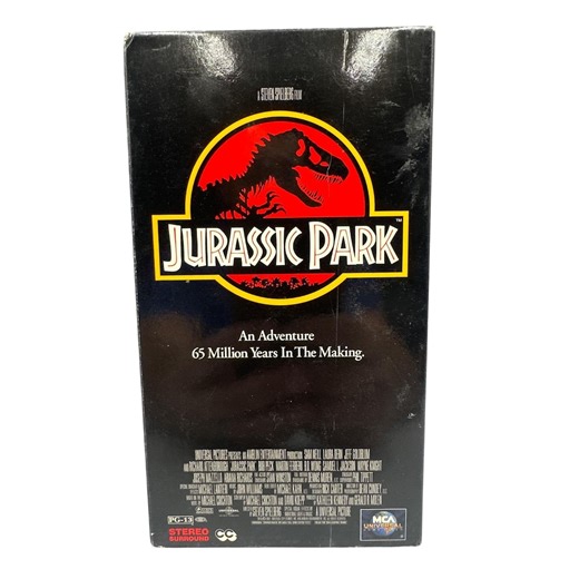 Jurassic Park (1993) VHS Steven Spielberg Adventure PG-13 MCA Universal - Etsy Canada
