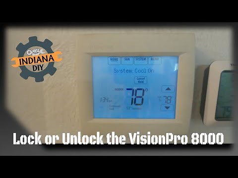 Lock or Unlock the VisionPro 8000