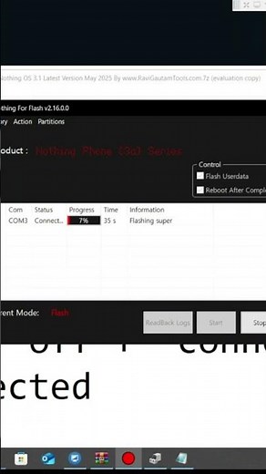 Nothing Phone 3a / 3a Pro Reset Frp Unlock | Hang On Logo | Dead Boot Repair 100% Fix By flashing