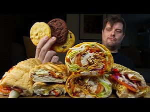 ASMR SUBWAY MUKBANG | DAVE KAY ASMR