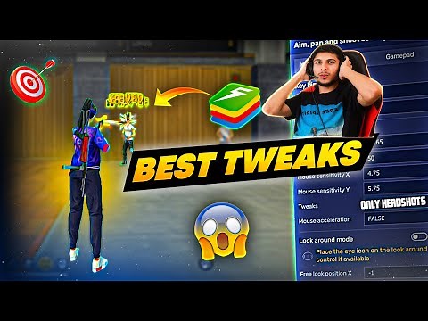 Best Tweaks For Free Fire Bluestacks 5 | best tweaks value for bluestacks