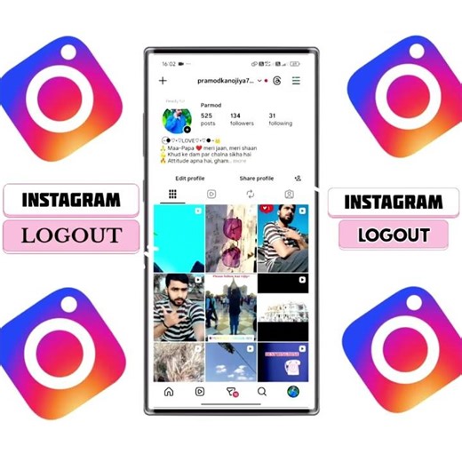 📸✨ Instagram Logout Kaise Karen (Easy Steps) 👇 HOW TO ||Instagram Logout | #shorts #viral #tech#all
