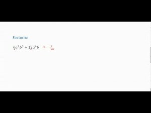CSEC Maths - Algebra - Simple Factorizing