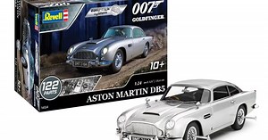 This Aston Martin DB5 model kit is a James Bond collector’s dream
