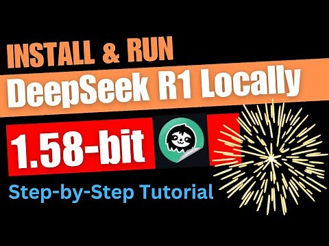 Install and Run DeepSeek R1 in 1.58-bit Locally