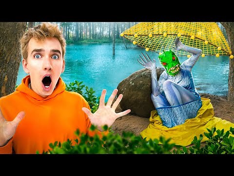 I CAPTURED The POND MONSTER?!