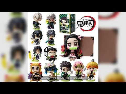 Demon Slayer Tanjiro Kamado Nezuko anime cartoon figure blind box creative personalized statue model