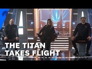 Star Trek: Picard | The Titan Takes Flight (S3, E1) | Paramount+