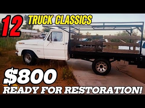 Classic Truck Projects: 12 Hidden Gems You Can Bring Back!