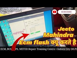 Mahindra ECM flash and ecm program by obd |#ecmtraining #ecmprogram #ecmtraining #dpfregeneration