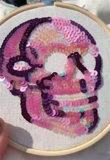 DIY Embroidery Patterns for Sequin Embellishments