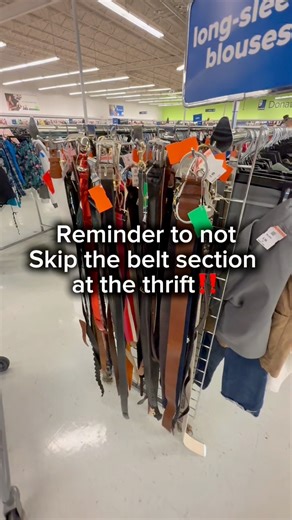 260K views · 1.3K reactions | Thrift tip!! Always check the belt section! #thrifttips #ThriftWithMe #Thrifting #ThriftFinds #ThriftScore #thriftingjackpot #Goodwill #GoodwillFinds #thrift #thrifting #Coach #coachpurse | Caroline Ecker-Jason | Facebook