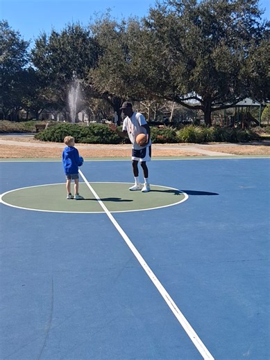 The kids did a such a GREAT job at basketball training today! #basketballtraining #coachlloyd #fyp