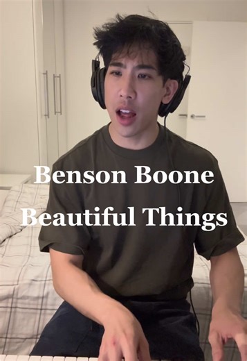 Benson Boone's Stunning High Notes in Beautiful Things