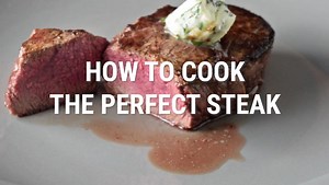 Pan-Seared Ribeye with Blue Cheese Butter