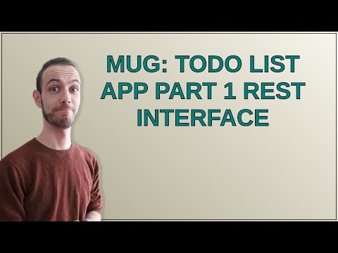 Codereview: Mug: ToDo List App Part 1 REST Interface