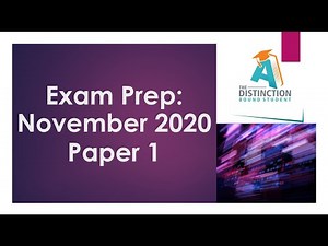 Exam Prep Economics November 2020 P1 by Carden Madzokere TDBS