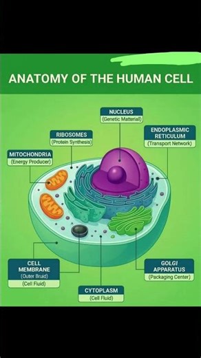 Anatomy Of The Human Cell