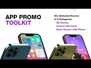 How to make App Promo Video in Adobe After Effects | Project Templates Files