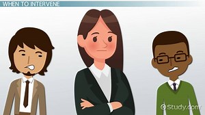 When Managers Should Intervene in Workplace Conflict