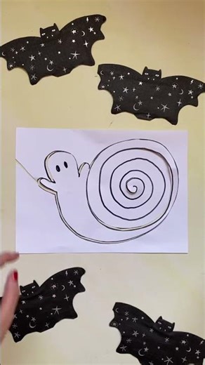Diy easy Halloween phantom / fantasma express #halloween2023 #shorts #craftideas #crafts