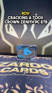 Unboxing $700 Crown Zenith Pokémon ETB Box