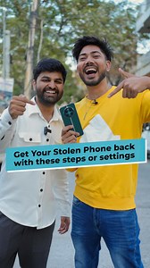 1.8M views · 32K reactions | Find your stolen phone with these steps, also don't change these settings on your phone  #android #phone #phonestolen #androidtips #tech #techreels #reelsindia #technology #theft #antitheft #smartphone | Mohit Verma | Facebook