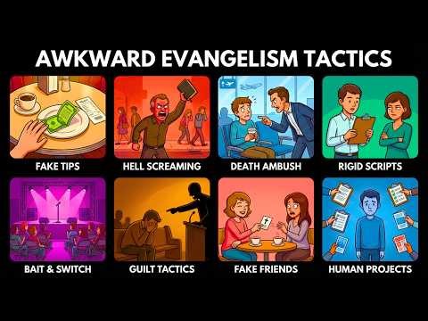 Evangelism Tactics That Make Sharing Jesus Awkward and Weird