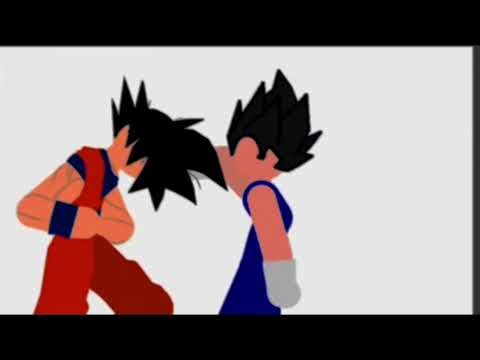 Goku vs vegeta stick nodes.