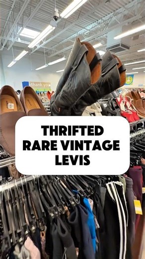 Rare Vintage Levi’s at The Thrift Store