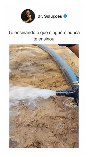 Dr Soluções | Manual da Vida Real | Segue (@dr.solucoess) 🔧💧 porque hoje vou te ensinar como fechar um cano quebrado usando apenas uma mangueira, de forma simples, rápida e... | Instagram